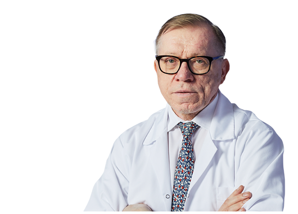 Pacjent podczas zabiegu Gamma Knife